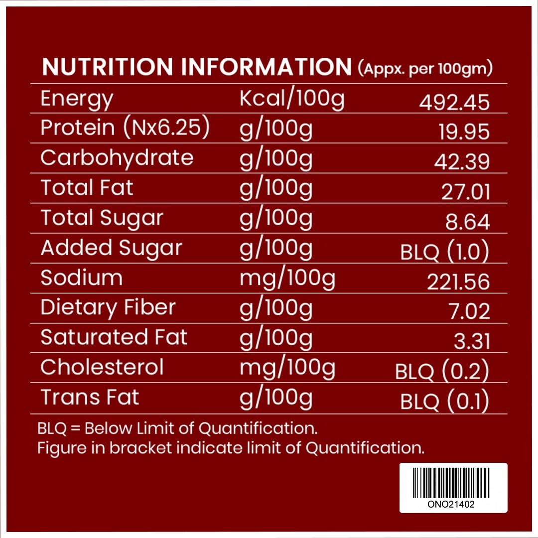 ONO Bites Roasted Makhana Piri Piri 70g