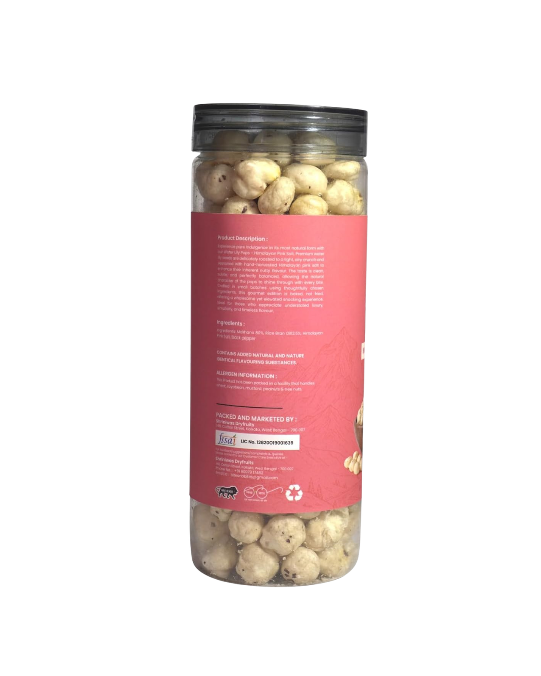 ONO BITES Himalayan Pink Salt Water Lily Pops