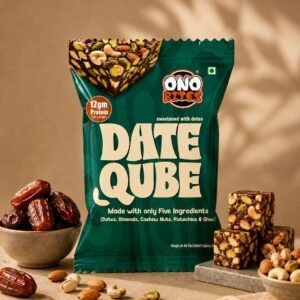 Ono Bites Date Qube – Premium Dry Fruit & Date Snack