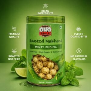 ONO Bites Roasted Makhana Minty Pudina 70g