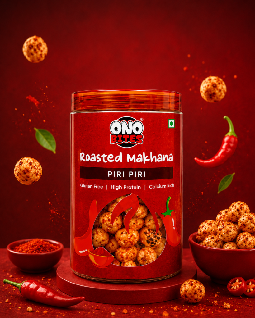 ONO Bites Roasted Makhana Piri Piri 70g