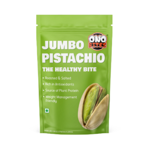 ONO BITES Jumbo Pistachios 200g | Jumbo Size Pistachio Nuts 250g