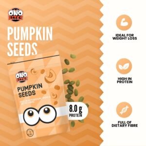ONO BITES Pumpkin Seeds 250g| Roasted Pumpkin Seeds