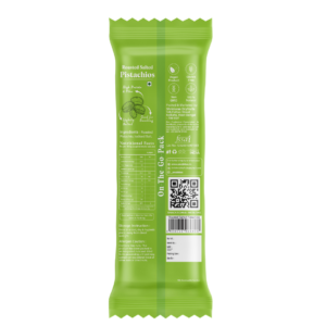 ONO BITES Roasted & Salted Pistachios, On the go packs 25g