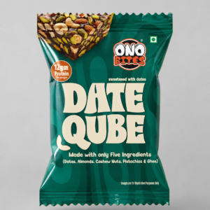 Ono Bites Date Qube – Premium Dry Fruit & Date Snack