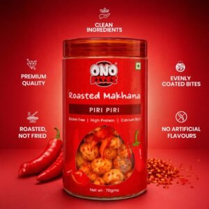 ONO Bites Roasted Makhana Piri Piri 70g